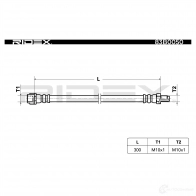 Тормозной шланг RIDEX X 4ZP3 83b0050 1438372253 - Изображение 3