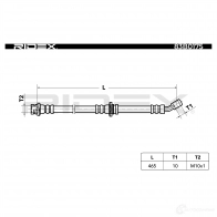 Тормозной шланг RIDEX 83b0175 6LZ GL 1438016030 - Изображение 6