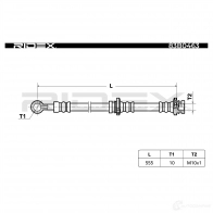 Тормозной шланг RIDEX YF BVB 1438016405 83b0463 - Изображение 6
