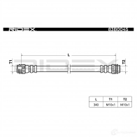 Тормозной шланг RIDEX 1438016647 UG9K 2 83b0045 - Изображение 5