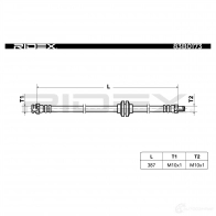 Тормозной шланг RIDEX 1438372347 6 KNZTP5 83b0173 - Изображение 2