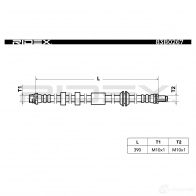 Тормозной шланг RIDEX 83b0267 1438016608 8D VEBU3 - Изображение 2