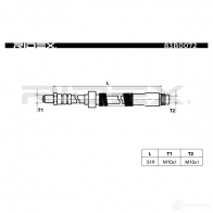 Тормозной шланг RIDEX 83b0072 1438372394 6TSK NSW - Изображение 3