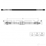 Тормозной шланг RIDEX 1438016078 83b0360 LRW 6P - Изображение 2