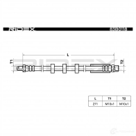Тормозной шланг RIDEX OC3 4A 83b0118 1438372409 - Изображение 2