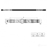 Тормозной шланг RIDEX 83b0167 GQEW 0G 1438016669 - Изображение 4
