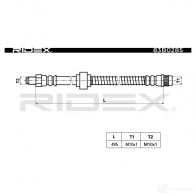 Тормозной шланг RIDEX 83b0285 1438016484 1G5YZ 39 - Изображение 2