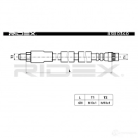 Тормозной шланг RIDEX 1438016155 7EOY Q 83b0340 - Изображение 3