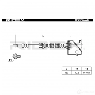Тормозной шланг RIDEX 83b0446 O0 Y0Q 1438016785 - Изображение 6