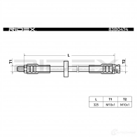 Тормозной шланг RIDEX 1438028000 4YU L1 83b0474 - Изображение 6