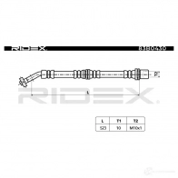 Тормозной шланг RIDEX 83b0430 AW6 CE2 1438016535 - Изображение 3