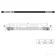 Тормозной шланг RIDEX 1438372720 VI Q8FR 83b0181 - Изображение 5