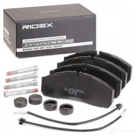 Тормозные колодки, комплект RIDEX 402b1015 1437649567 SK 00NA4 - Изображение 2