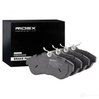 Тормозные колодки, комплект RIDEX IPB3 UE 1437660036 402b0404 - Изображение 2