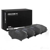 Тормозные колодки, комплект RIDEX QM V9K7 402b0732 1437660233 - Изображение 2
