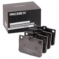 Тормозные колодки, комплект RIDEX 1437651367 ZSDB X0 402b1016 - Изображение 2