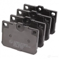 Тормозные колодки, комплект RIDEX 1437651367 ZSDB X0 402b1016 - Изображение 3