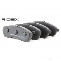 Тормозные колодки, комплект RIDEX 402b0725 1437657886 06 KXZ