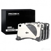 Тормозные колодки, комплект RIDEX 6 3WX9 1437649740 402b0507 - Изображение 2