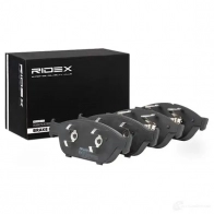 Тормозные колодки, комплект RIDEX 1437649581 402b0775 L1 JDB - Изображение 2