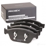 Тормозные колодки, комплект RIDEX 1437659160 W TLOQ 402b1299