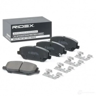 Тормозные колодки, комплект RIDEX 1437659893 402b1398 R1S59 1 - Изображение 2