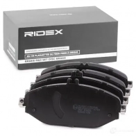Тормозные колодки, комплект RIDEX 1437659148 KMTRH E4 402b1240 - Изображение 2
