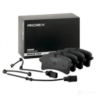 Тормозные колодки, комплект RIDEX FQQ U3Q 402b1235 1437660069 - Изображение 2