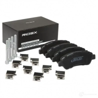 Тормозные колодки, комплект RIDEX 6ZOZY 0 402b1445 1438484461 - Изображение 2