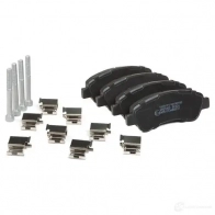 Тормозные колодки, комплект RIDEX 6ZOZY 0 402b1445 1438484461 - Изображение 3