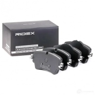 Тормозные колодки, комплект RIDEX 402b1069 1437659411 PRKQ T - Изображение 2