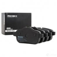 Тормозные колодки, комплект RIDEX 6 E0M2 402b0968 1437658670 - Изображение 2
