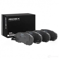 Тормозные колодки, комплект RIDEX 1437660549 402b1037 5 8A8W - Изображение 2