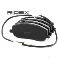 Тормозные колодки, комплект RIDEX 402b0596 1437659421 XQT G2PQ - Изображение 1