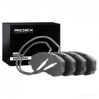 Тормозные колодки, комплект RIDEX 402b0596 1437659421 XQT G2PQ - Изображение 2