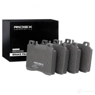 Тормозные колодки, комплект RIDEX 402b0547 HCH ZI4U 1437660420 - Изображение 2