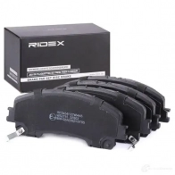 Тормозные колодки, комплект RIDEX 1437659780 402b1123 4B0 3T - Изображение 2