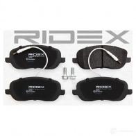 Тормозные колодки, комплект RIDEX 1437660247 0H5 IOH 402b0104 - Изображение 3
