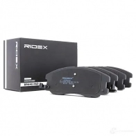Тормозные колодки, комплект RIDEX 402b0209 1DD YH 1437660424 - Изображение 2