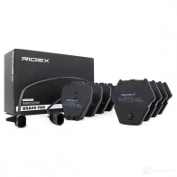 Тормозные колодки, комплект RIDEX KD P6SQE 1437660429 402b0222 - Изображение 2