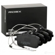 Тормозные колодки, комплект RIDEX 402b1065 1437659899 BVXZ J5P - Изображение 2