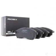 Тормозные колодки, комплект RIDEX GQLD Z0Y 1437660044 402b0228 - Изображение 2