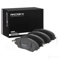 Тормозные колодки, комплект RIDEX OCC RQT 1437659059 402b0892 - Изображение 2