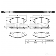 Тормозные колодки, комплект RIDEX 402b0439 6VKV IP 1437659802 - Изображение 3