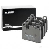 Тормозные колодки, комплект RIDEX 402b0924 N4 GJ1Q 1437657639 - Изображение 2
