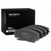 Тормозные колодки, комплект RIDEX 1437658141 402b1052 L 0C32E - Изображение 2