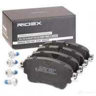 Тормозные колодки, комплект RIDEX 1437658854 402b1217 J E6I2 - Изображение 2