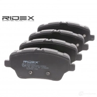 Тормозные колодки, комплект RIDEX 1437659800 402b0624 AM 9DU4M - Изображение 1