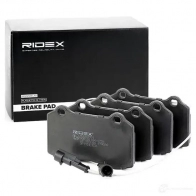Тормозные колодки, комплект RIDEX 402b0551 0WZU CET 1437649554 - Изображение 2