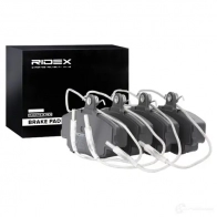 Тормозные колодки, комплект RIDEX 402b0957 1437658152 44WH N - Изображение 2